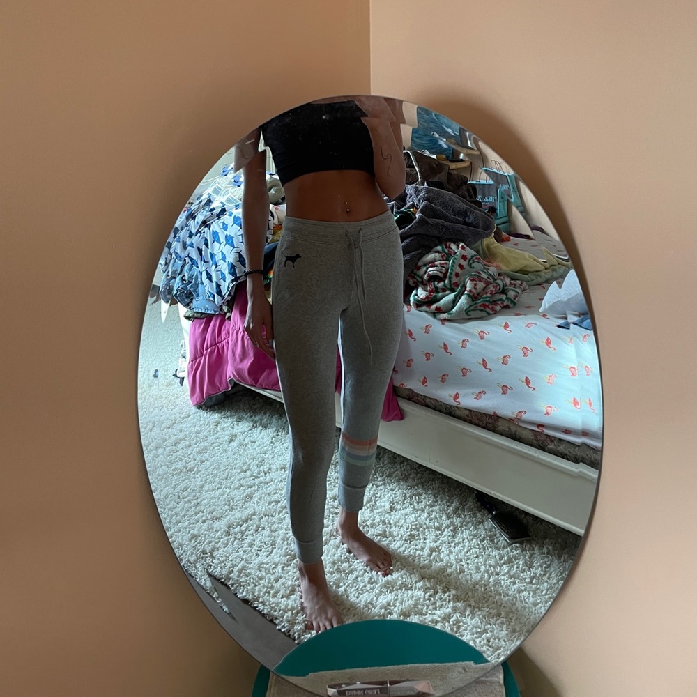 Pink joggers